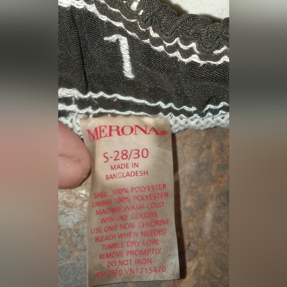 Merona Swim Trunks Men's Sz. 28-30 - Picture 3 of 4